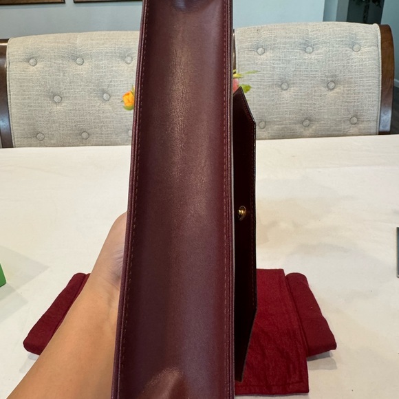 Authentic Cartier clutch bag with authenticity card